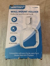 3 Packs US Plug Outlet Mount Holder for EERO 6 Mesh WiFi Router Wall Bracket