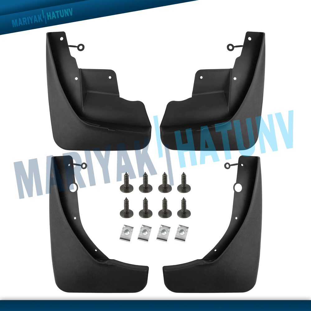 Mud Flaps Splash Guards For Jeep Grand Cherokee WK2 11-21 Front & Rear Set of 4-image