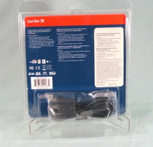 USB CARD READER-WRITER SanDisk ImageMate 2.0 5-in-1 SDDR-99-A15 NEW SEALED - Image 2 of 4