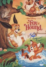 Keith Coogan "The Fox and the Hound" AUTOGRAPH Signed 'Tod' 12x18 Photo ACOA