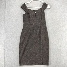 ASTR the Label Jade Dress Womens Size M Black Sparkle Off the Shoulder Shimmer