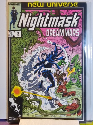 Nightmask #3 New Universe Comic 1987 Marvel Comics