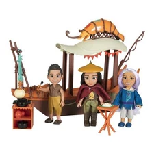 Disney Raya And The Last Dragon 6 inch Raya And Crew Shrimp Boat Petite Playset