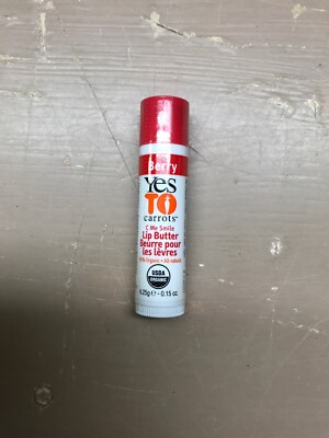 yes to carrots c me smile lip butter (1) Organic All-Natural MINT Balm Tocopheryl Acetate (Vitamin E) Yes To Carrots C Me