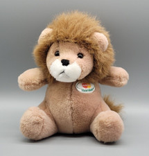 Vintage Mastercard Lion Plush Stuffed Animal Credit Card Advertising Promo 7"