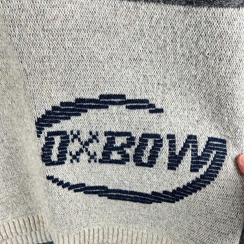 Suéter Jersey Tejido Lana Esquí Vintage Años 90 OXBOW Skolpen Para Hombres XL Surf - Imagen 8 de 13