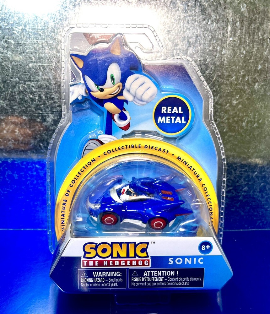 2021 NKOK Sonic The Hedgehog - Sonic Diecast Collectible Racing Car