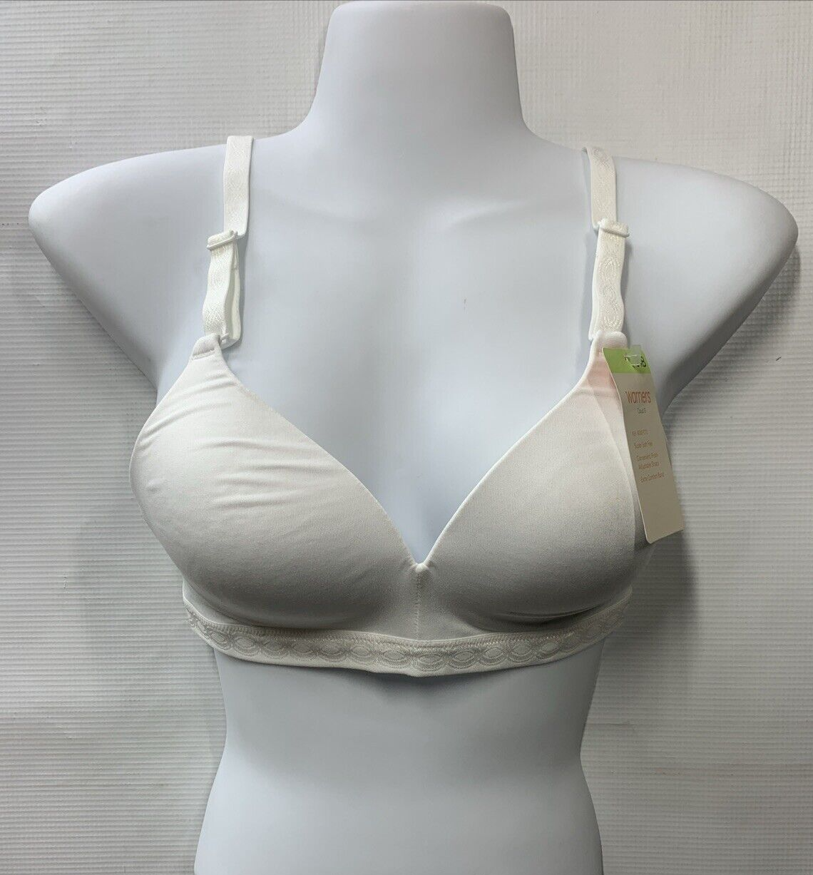 Warner's Women's White Cloud 9 Wire-Free Soft Light Support Bra 34B-image