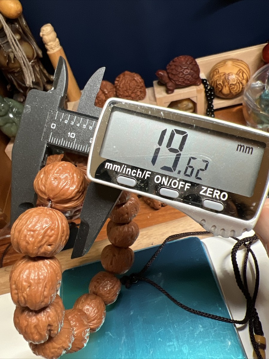 18+×19+×17mm Chinese Small Walnut Bracelet Collection纯野生小秋子