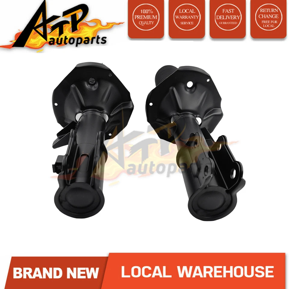 2x Front Strut Shock Absorbers for Hyundai Getz TB Hatchback 02-11 - image 3 of 4