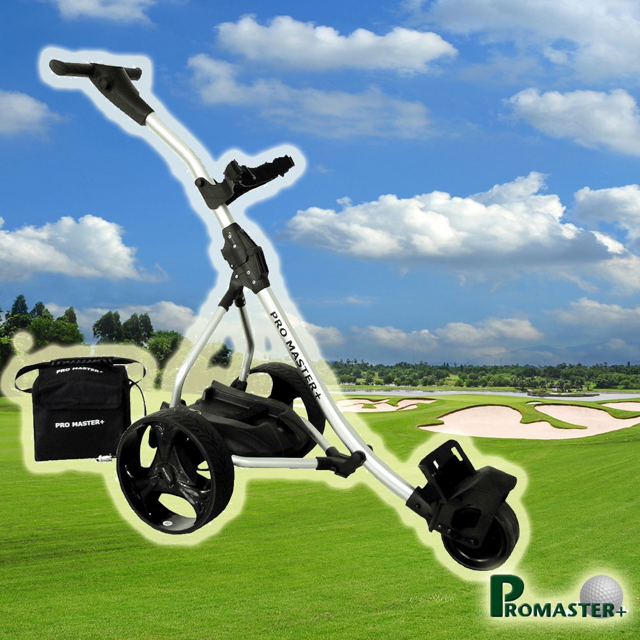 Electric Golf Trolley Spare Parts Digital Handle Charger 36 Hole ...