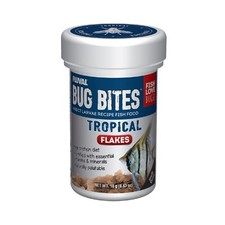 Fluval Bug Bites Tropical Flakes 18g Aquarium Fish Tank Fish Food