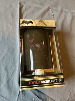 Unique Batman Nightlight Acrylic Westland Giftware NIB