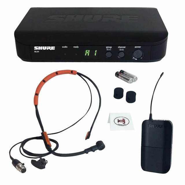 Shure BLX14/SM31 Headworn Wireless System with SM31FH Fitness Headset Microphone, H8 for sale