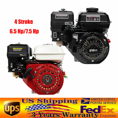 For Honda Gx160 6.5Hp / 7.5Hp Pull Start Gas Engine Motor Power 4 Stroke Replace