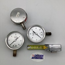 ASHCROFT DURALIFE PLUS PRESSURE GAUGE 0-30 PSI LOT OF 3