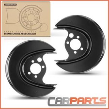2x Ankerblech Bremsscheibe Hinten für VW Caddy Polo 6N 6V Seat Cordoba Ibiza 6K1