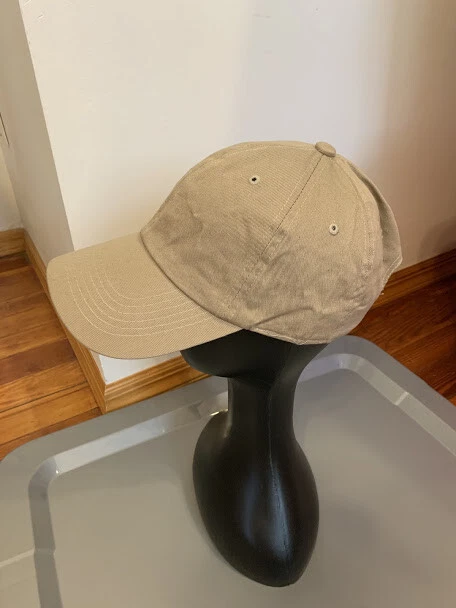 Gorra de béisbol ETHOS beige con correa trasera 100 % algodón talla única Foto 3 de 4