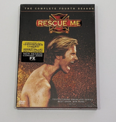 Rescue Me DVDs Seasons 1-4 Dennis Leary FX Firefighter TV Series