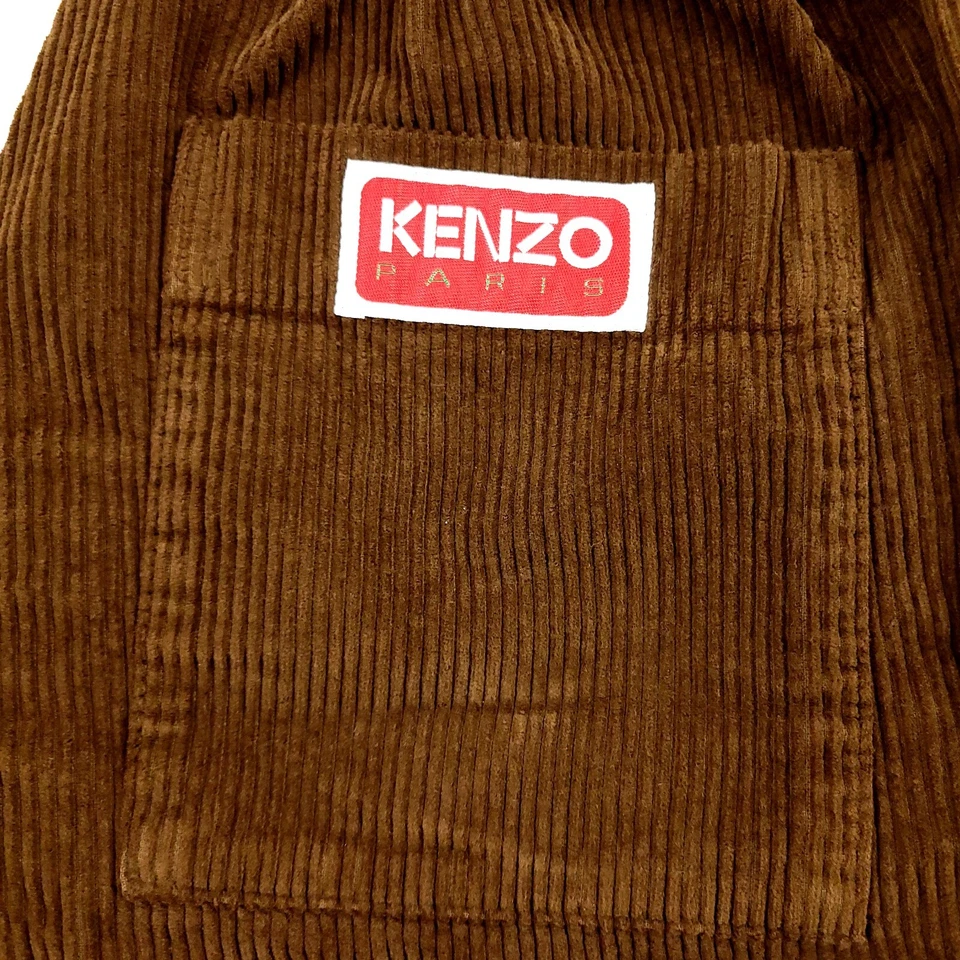 Pantalones de chándal de pana KENZO $395 en marrón marroquí para hombre talla mediana Foto 3 de 4