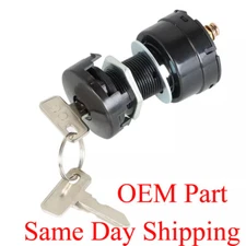 Ignition Key Switch For Golf Cart Club Car DS 101826201 Electric 36V/48V 1996-Up