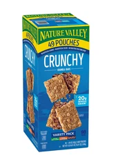 Nature Valley Crunchy Granola Bars Variety Pack, 49 ct.