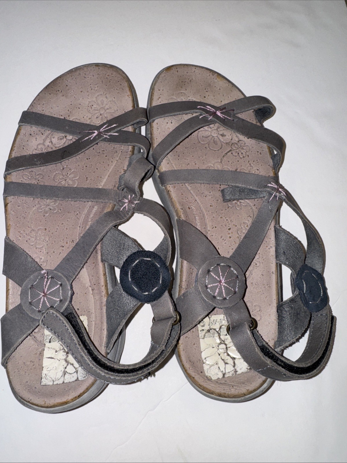 Merrell sandali donna grigi us 8 casual con cinturino