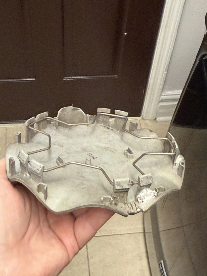 Infiniti M35 M45 2006 2007 tapa central 8 radios tapacubos llanta 18 pulgadas 40315-Eh010 OEM Foto 4 de 4