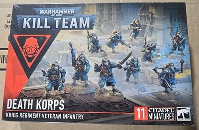 Death Korps Of Krieg KILL TEAM OOP W Tokens Warhammer 40K NEW SEALED