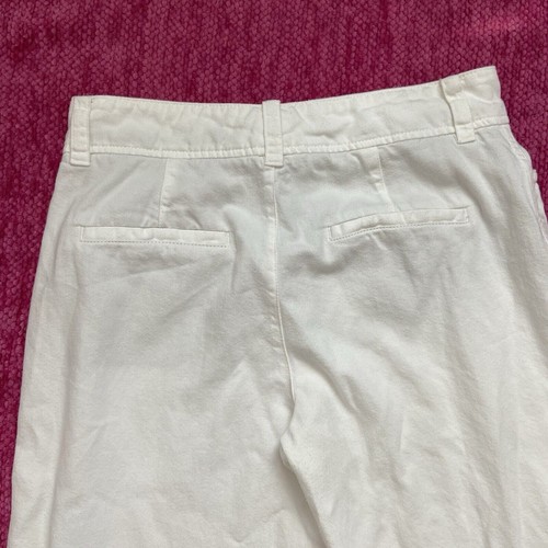 Vince High Waist Washed Casual Trouser Pants Linen Blend Size 8 - Picture 6 of 10