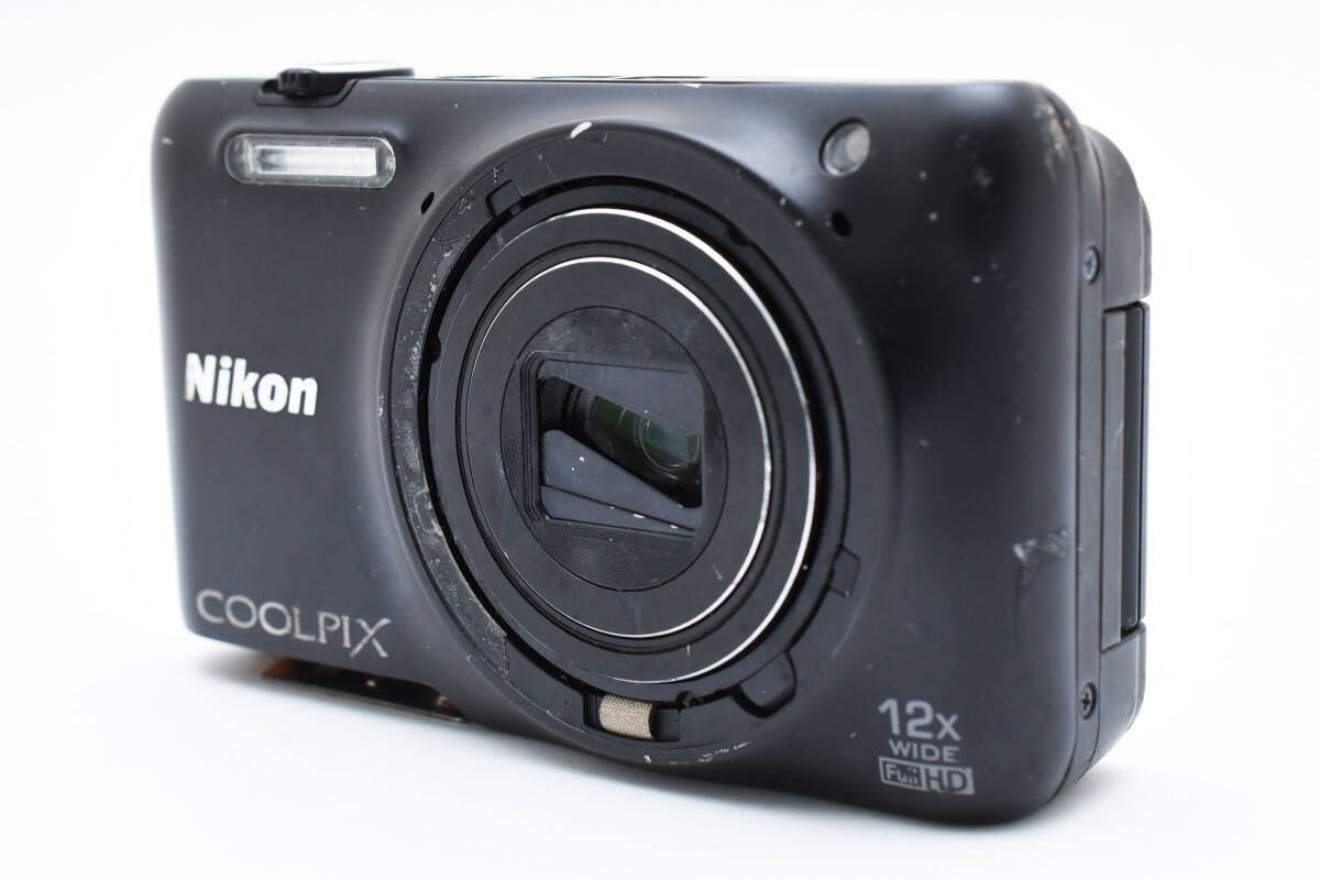 3073 Nikon COOLPIX S6600 ブラック デジタルカメラ 美品 Nikon Coolpix S6600 Digital Camera Black Compact Optical