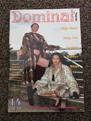 LIFESTYLE LEATHER PVC RUBBER FASHION MAGAZINE DOMINA NAT ROGUE HAGEN FEMDOM NO14
