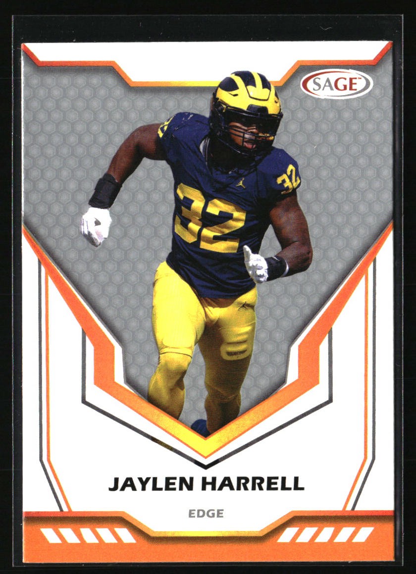 2024 SAGE HIT #54 Jaylen Harrell Silver
