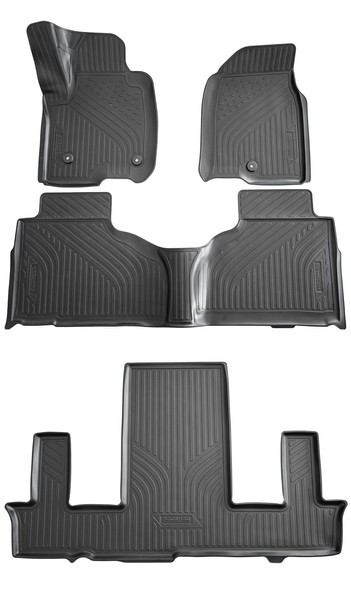 3D Gummi Fussmatten Passend FüR GMC Yukon | GMT1UG | BJ Ab 2020>-image