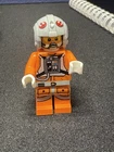 Lego Gray squadron pilot mini figure SW588 Horton Salm 2014 W/gray helmet rare