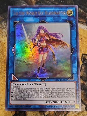 Yugioh Lib the World Key Blademaster DUOV-EN023 Ultra Rare 1st Ed NM