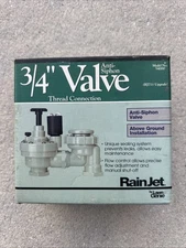 NEW Rain Jet Lawn Genie 3/4" Rj711 Upgrade Anti-siphon Valve Above Ground 54000