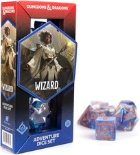 SDZ2002-05B Sirius Dice Dungeons  Dragons Adventure Dice Wizard: Blue
