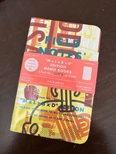 3x Packs Of Field Notes "M x L x B x D" Numbered Limited Edition SEALED 