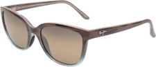 NEW Maui Jim HONI MJ758 Sunglasses Sandstone With Blue 100 AUTHENTIC