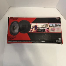 KICKER KSC650 6-1/2" Coaxial Car Speakers 200W Peak 100W RMS 4 Ohm