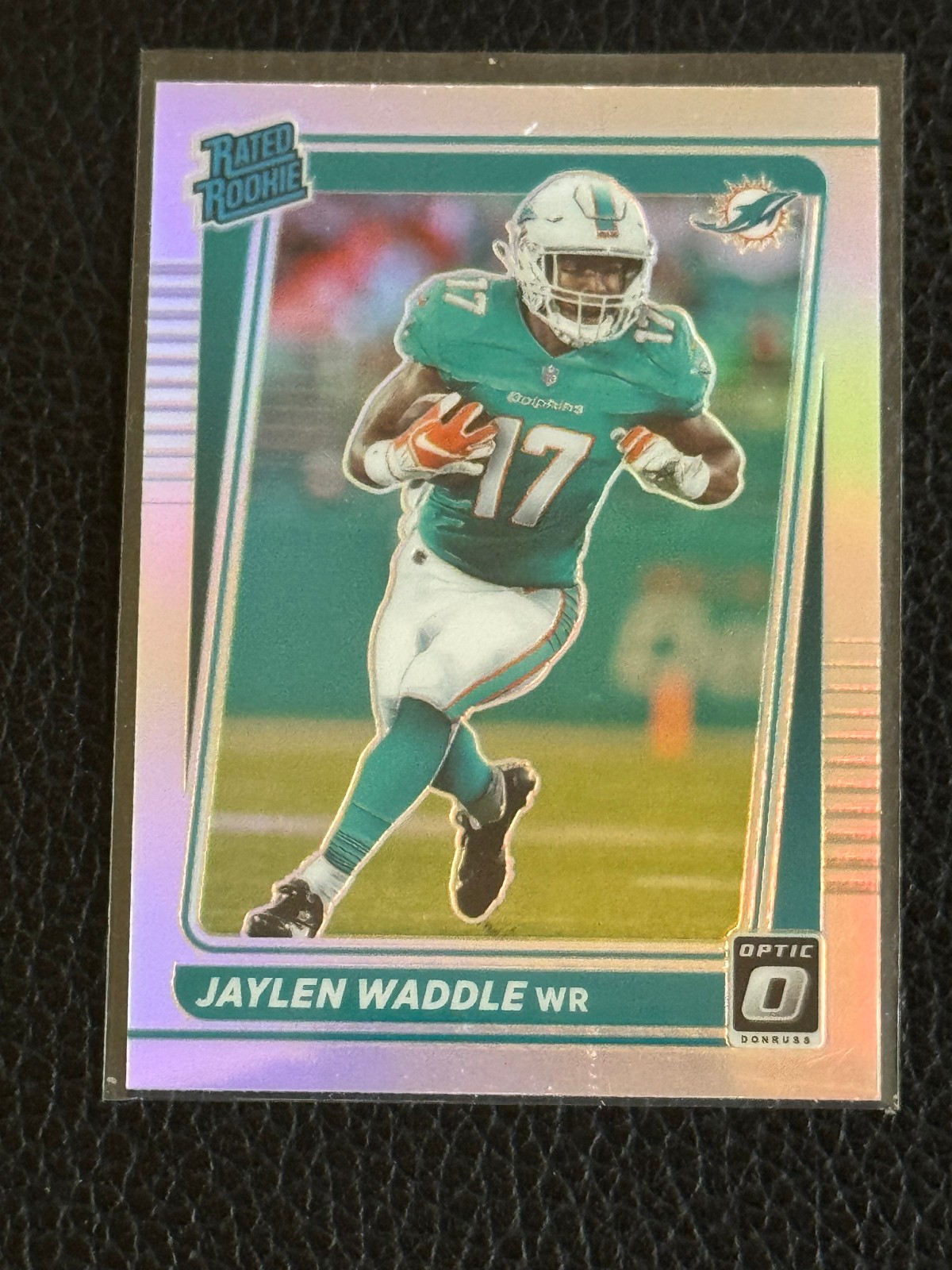 JAYLEN WADDLE RC 2021 Donruss Optic Preview P-263 RATED ROOKIE SILVER PRIZM