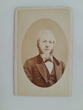 CDV (beschnitten): Männerporträt: Henry W Biffar: Brooklyn New York USA