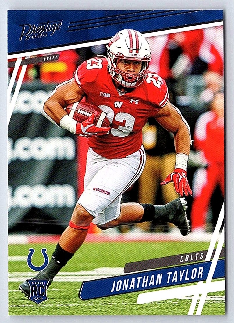 Jonathan Taylor RC Rookie Card 2020 Panini Prestige #259 Indianapolis Colts