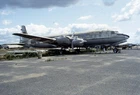 ex-PORTUGAL AF, Douglas DC-6B, 6706, at Alverca, in 1992, aircraft slide