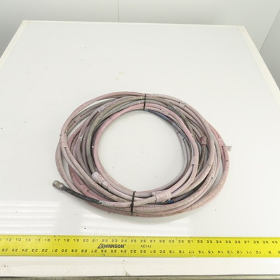 #ad Pressure Feed Air amp; Fluid Hose Assembly For Air Paint Sprayer 36#x27; OAL $30.17