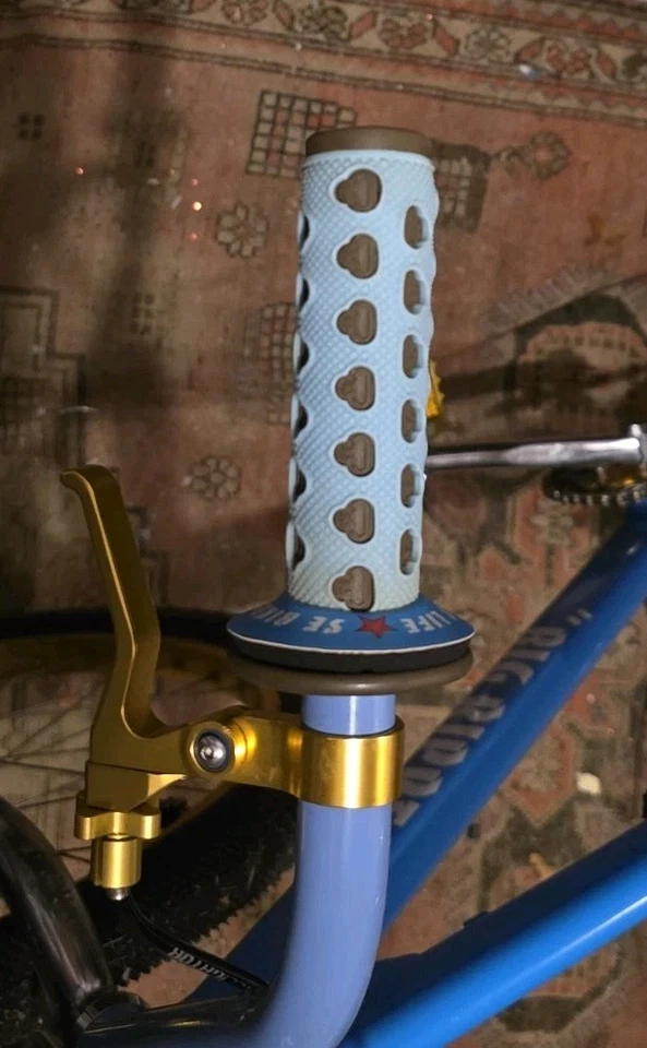 SE Racing Big Ripper BMX Cruiser Bicicleta 29" Azul/Cromo MUITAS Peças Legais - Imagem 2 de 4