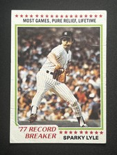 1978 Topps #2 Sparky Lyle