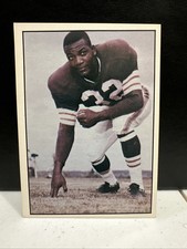 Jim Brown 1981 TCMA Greats No card number on back #8 Cleveland Browns 🏈 L2