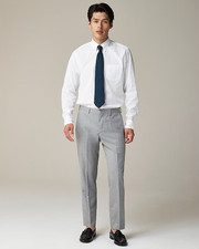 NEW J. CREW 250 GRAY LORO PIANA ITALIAN WOOL LUDLOW SLIM FIT SUIT PANT SZ 34/30